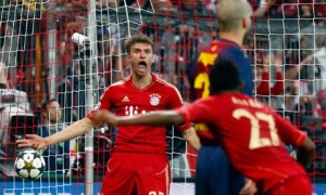 Bayern Munich celebrate